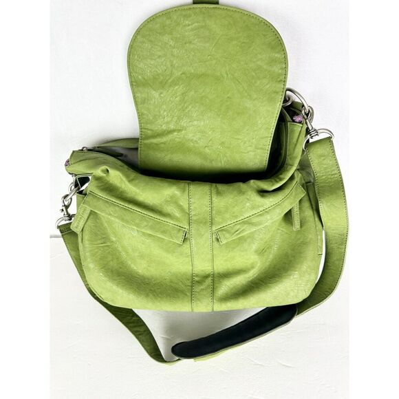 Kelly Moore B-Hobo Camera Bag Purse Green Photographer Crossbody Convertible - Picture 6 of 11